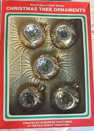 Scatola ornamenti vetro - scatola, 5
