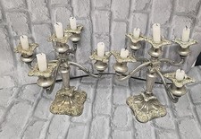 COPPIA CANDELABRI ANTICHI