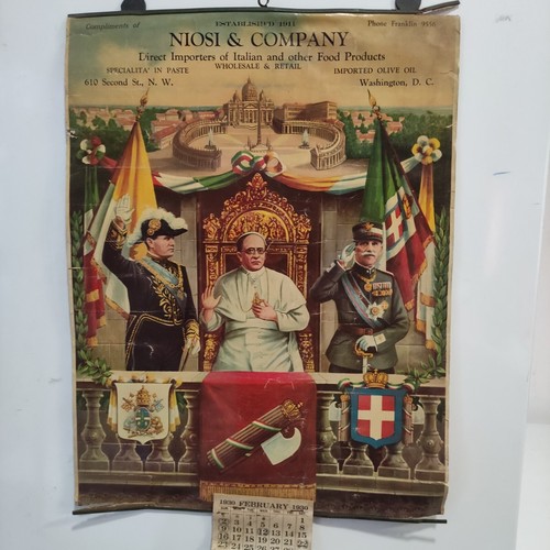 Raro calendario il duce - raro,