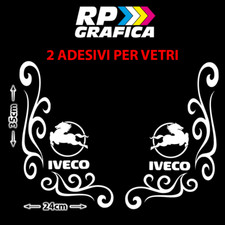 Kit 2 adesivi vetri finestrino
