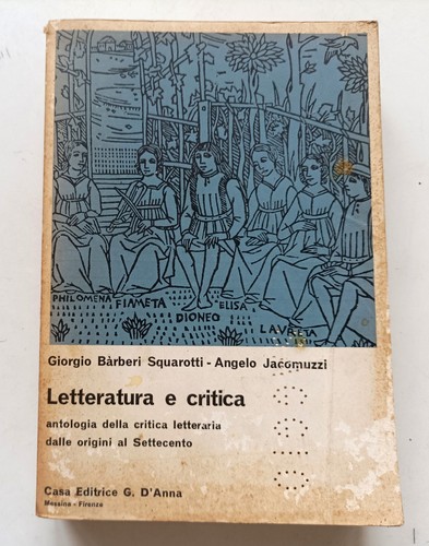 Letteratura critica dalle - letteratura, e