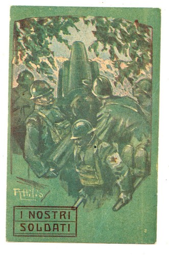Cartolina attilio nostri - cartolina,