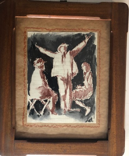 Vecchio disegno pastello - vecchio,