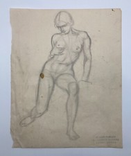 Disegno Femminile Nudo Donna