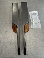 Fxr 86-92 Fender Strut Arlen Ness Con Frecce Verniciati Neri Dell' Epoca