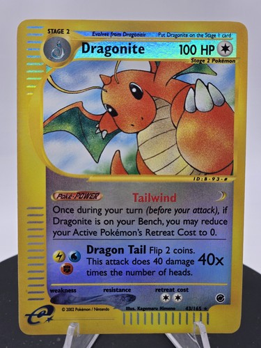 Pokemon dragonite reverse holo - dragonite,