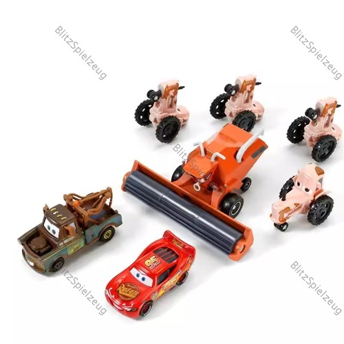 Set trattori disney cars - 1-7,