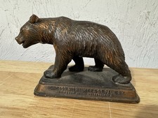 Antico ORSO IN PIETRA GIALLA