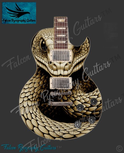 Chitarra elettrica fatta - , a