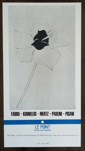 Manifesto arte 1981 - manifesto, fabro