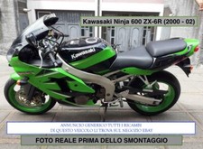 Sono Disponibili Ricambi moto usati scrivi x iKawasaki Ninja 600 ZX-6R 2000 2002