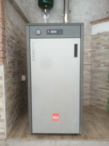 Caldaia pellet red compact - a,