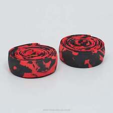 Nastro manubrio Selev Super Ribbon NOS/NUOVO CON SCATOLA - impugnatura classica sughero rosso/nero anni 90