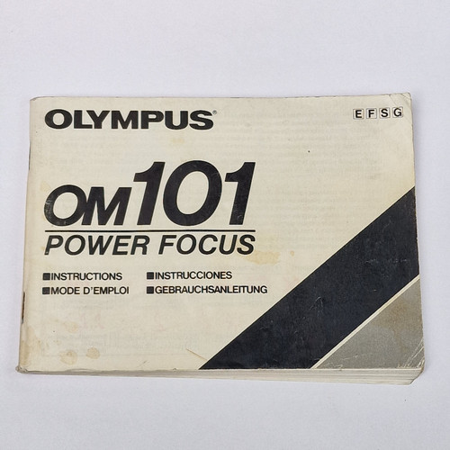 Olympus 101 power focus - om-101,