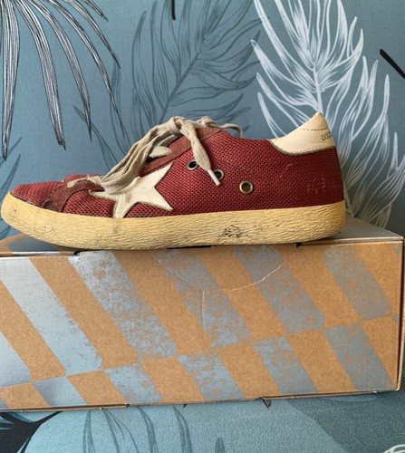 Golden goose superstar rosso - goose,