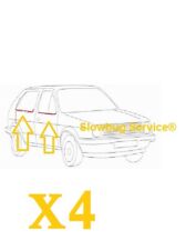 VW GOLF MK2 5P JETTA MK2 - 4x RASCHIAVETRI ESTERNI ANT+POS 4x OUTER SCRAPERS F+R
