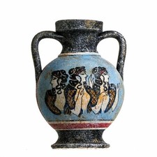 Antica anfora minoica greca