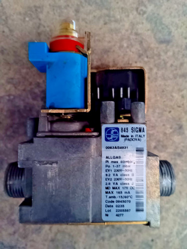 Valvola gas caldaia fontecal - valvola,