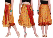 Gonna donna avvolgente in