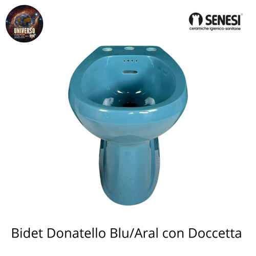 Bidet blu araldico predisp - bidet, blu/araldico