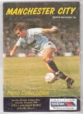 Barclays League Manchester City - Swindon Town 1989
