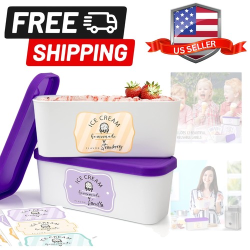 Set contenitori vasca gelato - 2,
