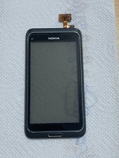 Vetro Originale Nokia E7-00 RM-626 Display Touchscreen Cornice Frame E Tasto