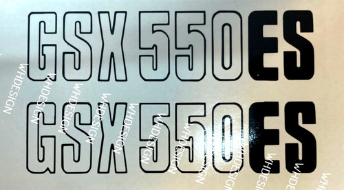 Set adesivi gsx550es scegli - adesivi, (scegli