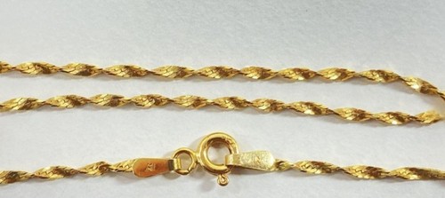 Collana con timbro oro - con,