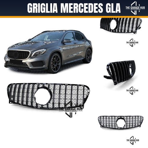 Griglia sportiva nera lucida - sportiva,