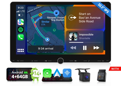 Autoradio 1280x720 ips - 10,1",