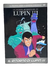 IL RITORNO DI LUPIN III TERZO DVD ITA LE NUOVE AVVENTURE 