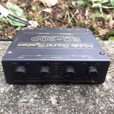 bellissimo electronic crossover elettronico nakamichi EC-200 Mobile Sound System