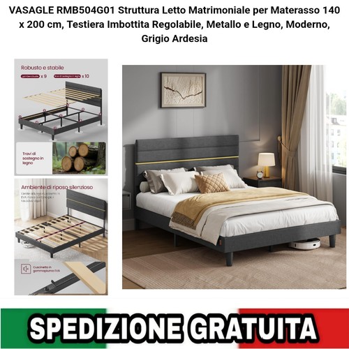 Struttura letto matrimoniale - letto,