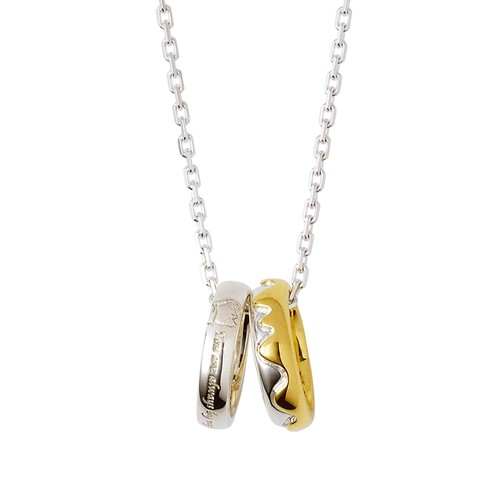Collana argento disney - argento,