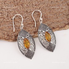 Citrino Gemma Argento Sterling