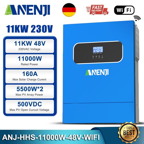 Inverter ibrido solare 11kw - solare, on