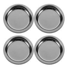  4 Pcs Sottobicchiere Da Tè Sottobicchieri in Acciaio Inossidabile