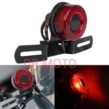 Fanale posteriore Stop Faro Moto Cafe Racer Custom 60 mm con luce e porta targa