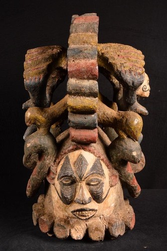 Maschera elmetto igbo - elmetto,