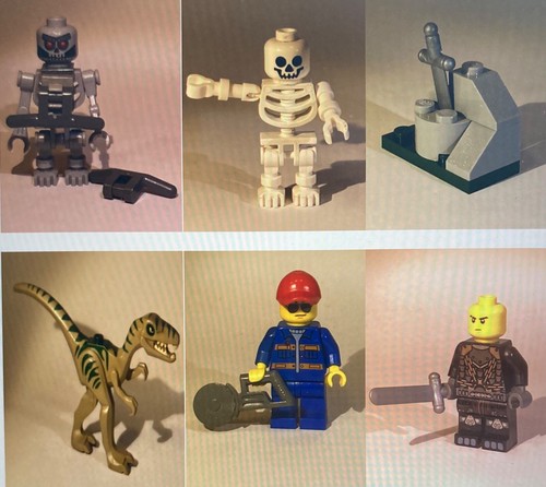Figurines lego vintage ancien - figurines,