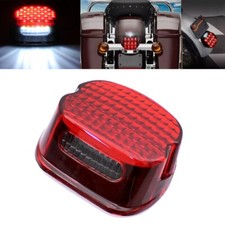 Fanale posteriore freno a LED rosso per Harley Dyna Sportster XL Street Road Glide FXD