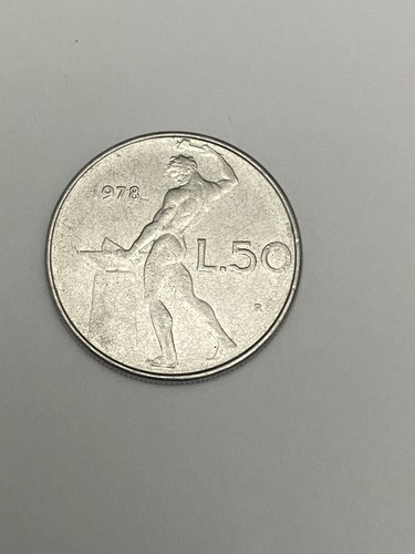 Moneta lire piccola 1978 - 50,