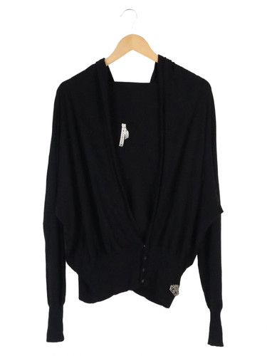 Cardigan donna fornarina nero - fornarina,