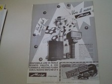 advertising Pubblicità 1987 METZ 60 CT 4