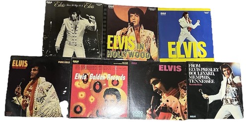 Elvis presley vinyl records - presley,