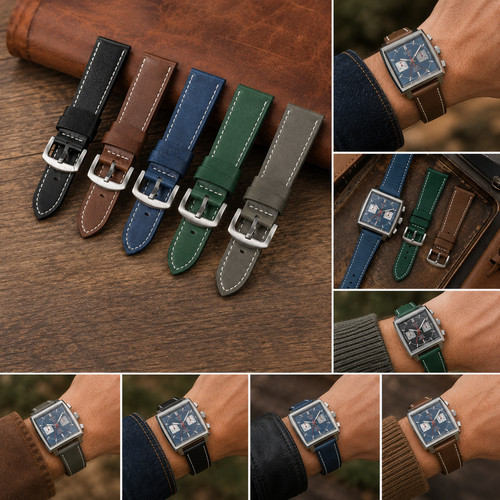 Cinturino orologio pelle