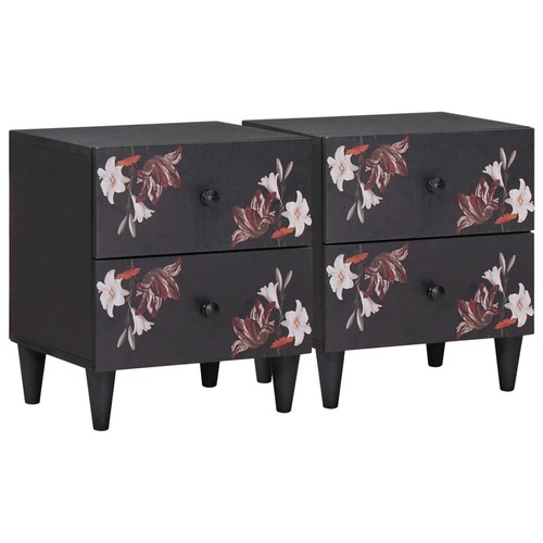 Comodino con cassetto marrone - con,