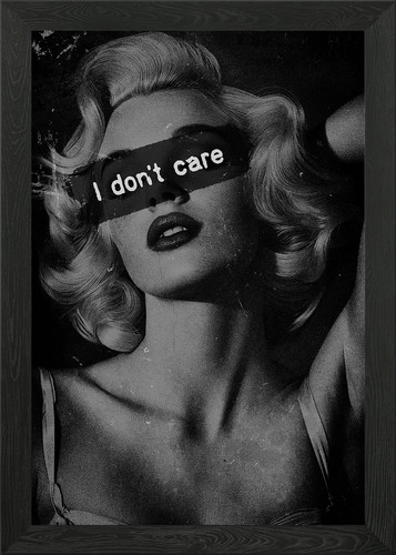 Don care quadro - quadro, stampa