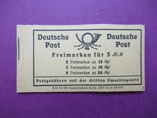 GERMANIA 1946 OCCUPAZIONE ALLEATA LIBRETTO N. 50 ORDINARI VAL. CAT. € 60,00
